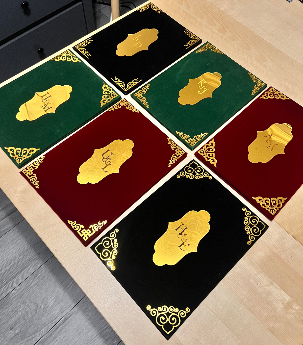 A4/A3 Nikkah booklet - personalised wedding folder - certificate holder