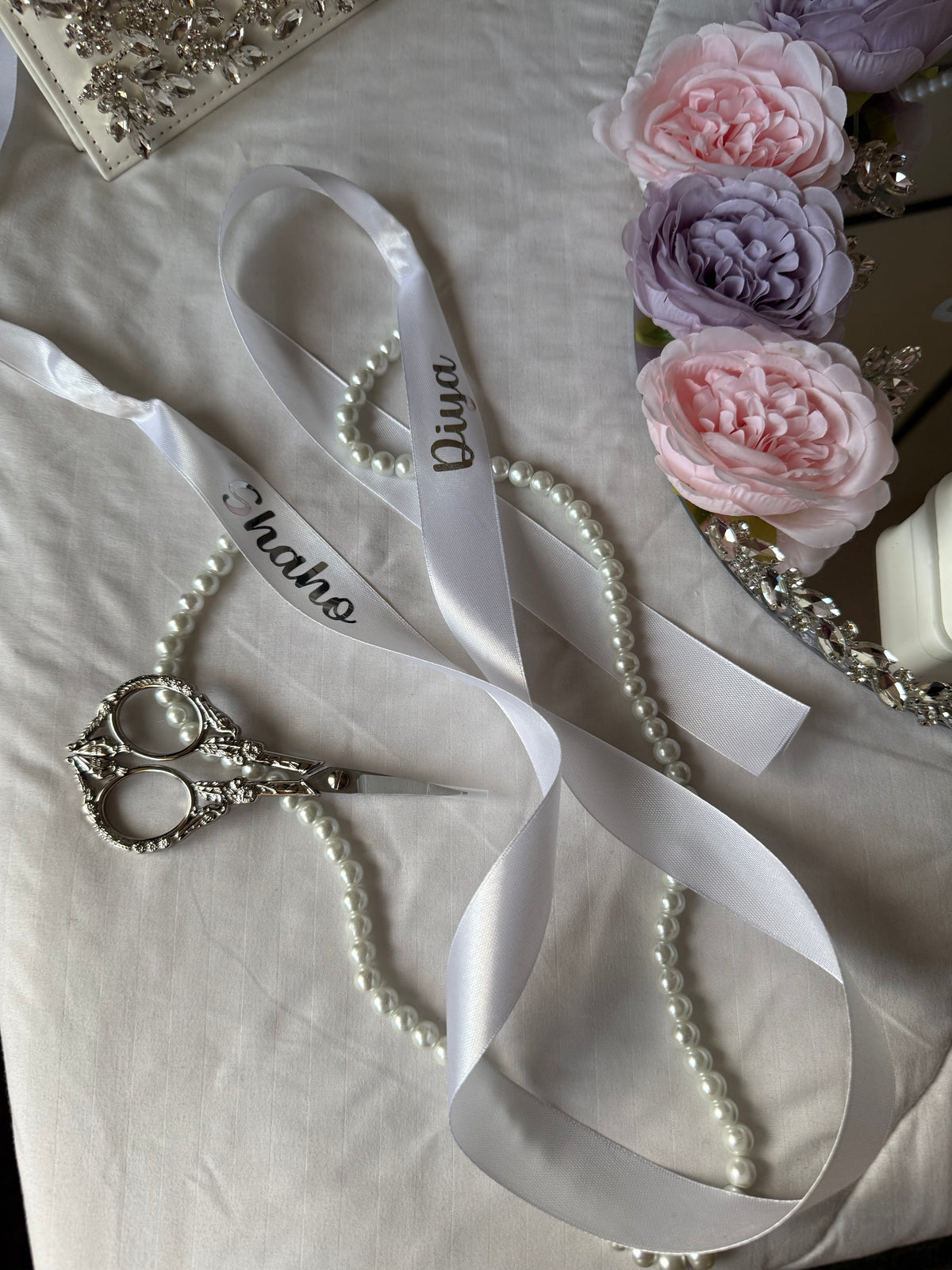 A4 Nikkah bundle - wedding folder - personalised nikkah nama booklet with rhinestones - certificate holder - feather pen