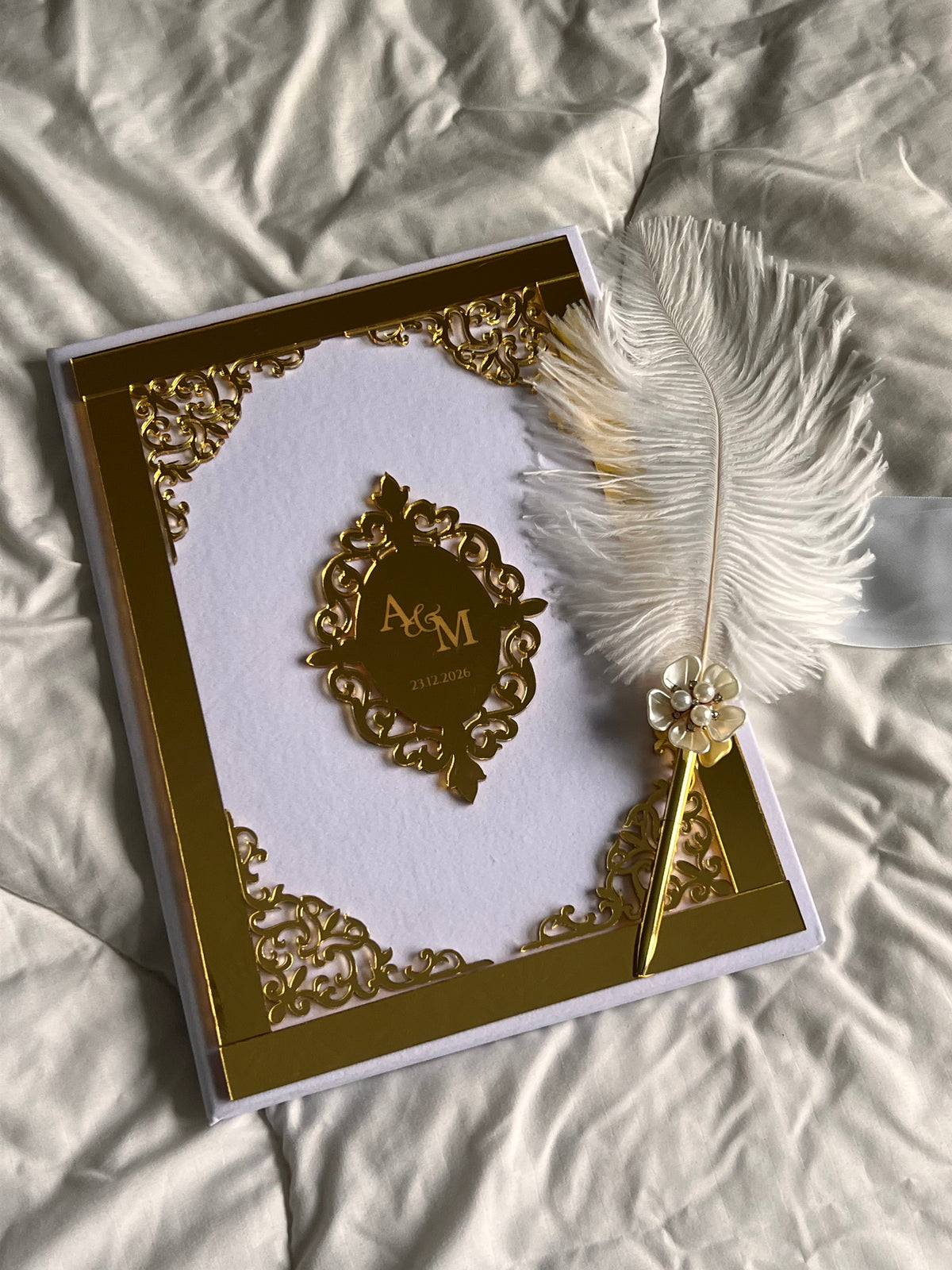 A4 Nikkah booklet - wedding folder - personalised nikkah nama booklet - certificate holder