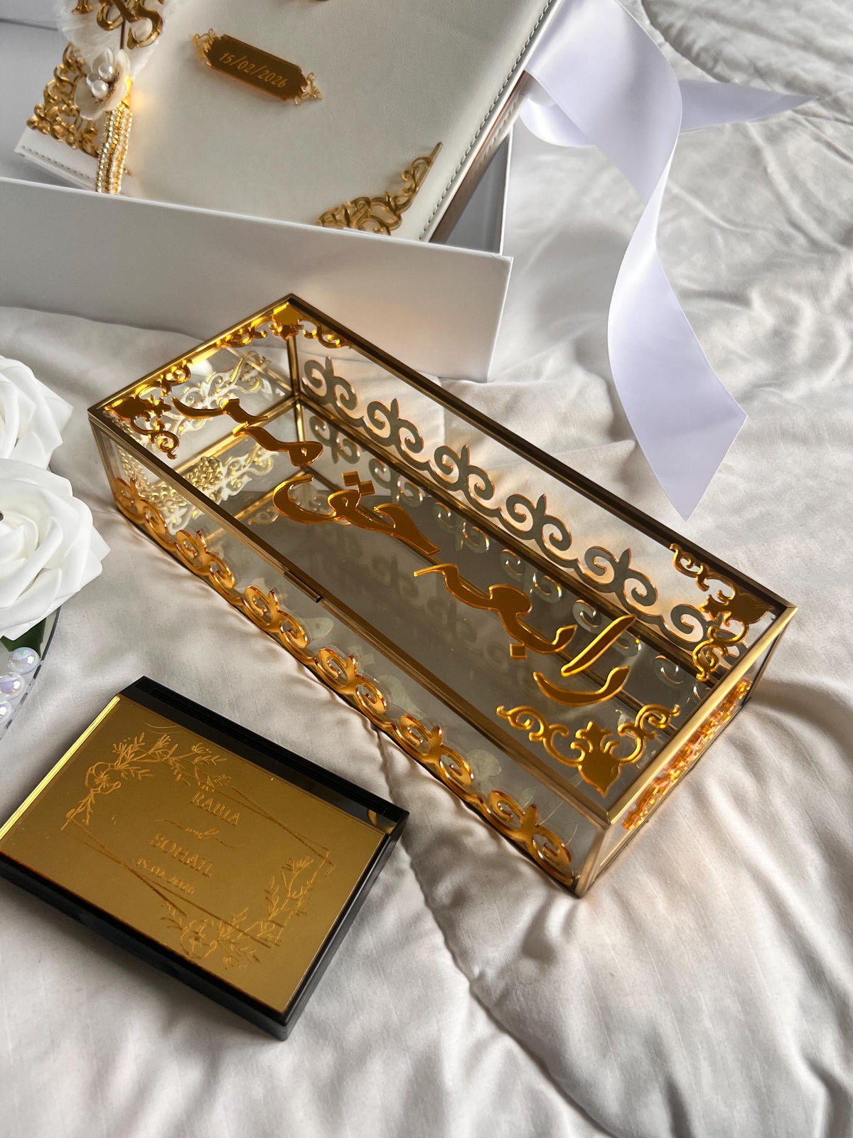 A4 Nikkah Certificate ~ Feather Pen ~ Certificate folder ~ nikkah booklet - nikkah box