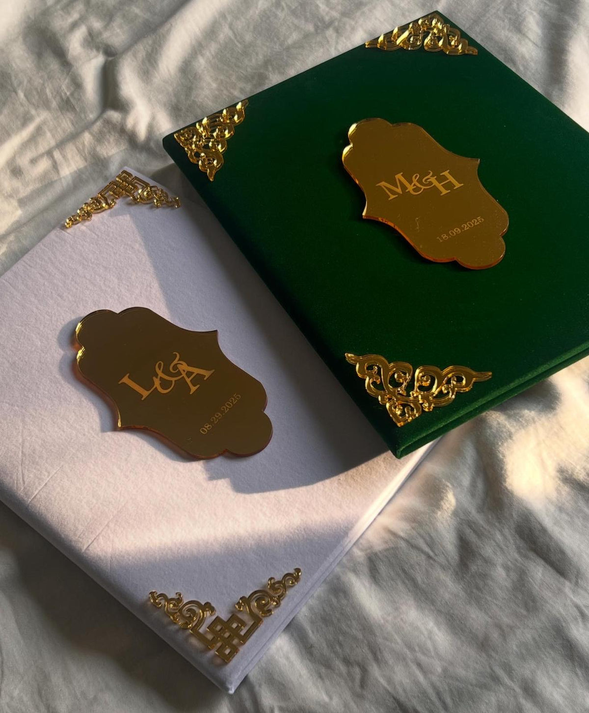 A4/A3 Nikkah booklet - personalised wedding folder - certificate holder