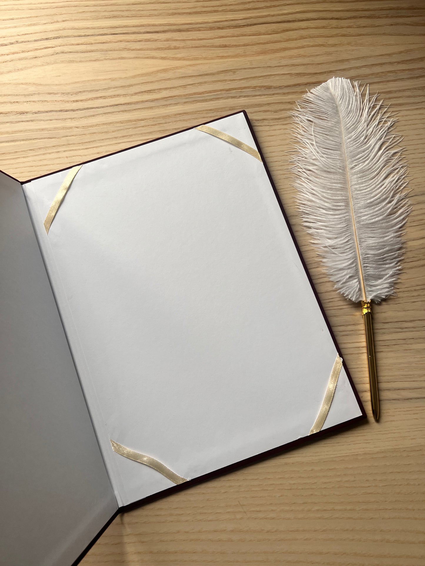 A4/A3 Nikkah booklet - personalised wedding folder - certificate holder
