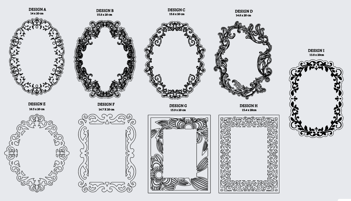 Luxury acrylic invitation - plexiglass - engraved acrylic - gold mirror - monogram frame - wedding, birthday, anniversary, nikkah, etc